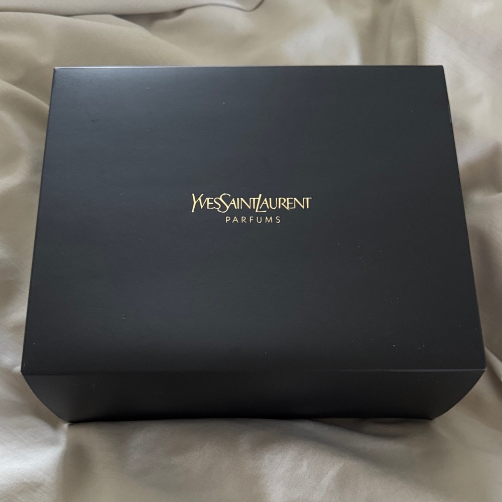 Yves Saint Laurent Black Parfums Box- Make up Bag
